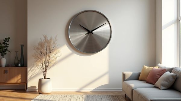 Choisir une horloge murale en métal pour personnaliser votre espace