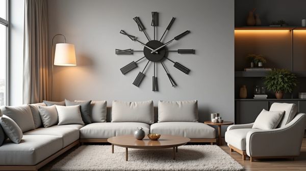 Choisir une horloge murale en métal pour personnaliser votre espace
