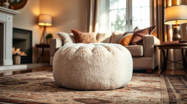 Top 5 poufs conforables pour transformer votre décoration intérieure
